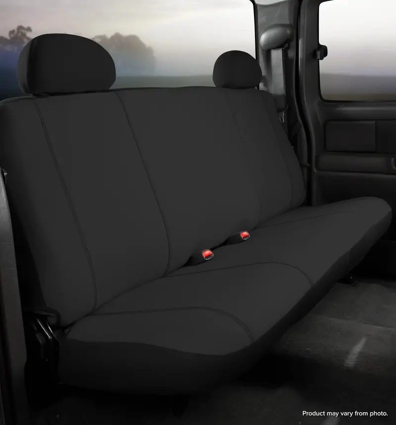 Fia Sp80 Series Seat Protector – Poly-Cotton Rear Cover In Black, Custom-Fit For Sp82-46 Models 1