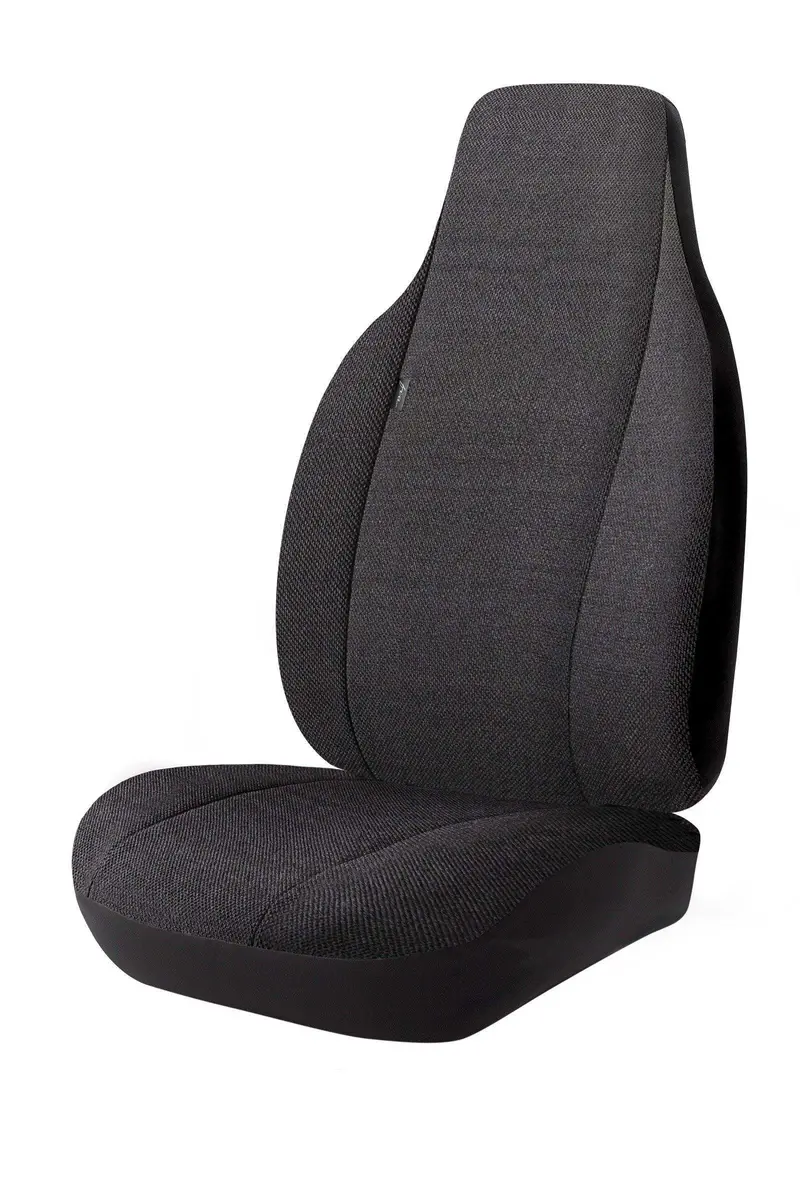 Fia Trs401 Black Solid Seat Covers For Jeep Wrangler – Tr40 Series Saddleblanket Design 1