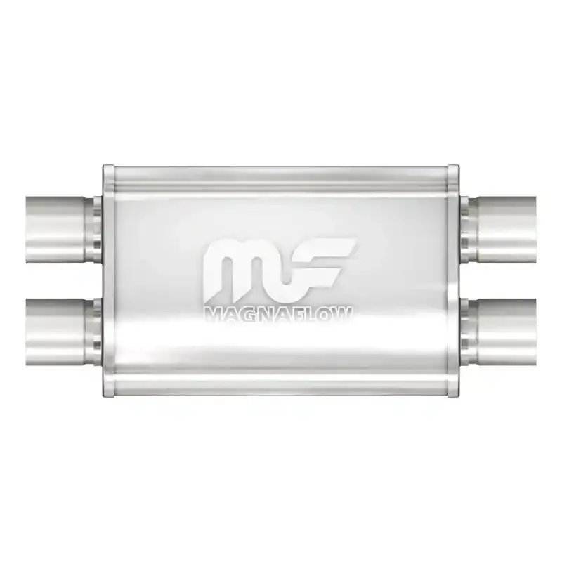 Magnaflow Stainless Steel Performance Muffler – 14" X 4" X 9", 2.25" In/Out 1