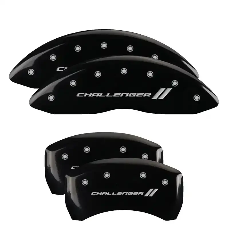 Mgp 4-Piece Caliper Cover Set — Engraved Yellow Finish With Black Contrast 1