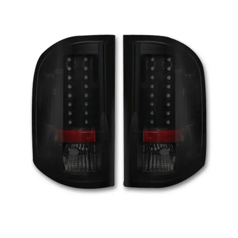 Recon 264175Bk Led Tail Light Assembly For 2007–2013 Chevrolet Silverado 1500 & 2007–2014 Hd Models 1