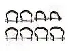 Rigid Industries Adjustable Clamp – 2.625" Diameter, Heavy-Duty Mounting (42620) 1