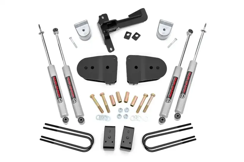 Rough Country 43430 3-Inch Lift Kit With N3 Premium Shocks – Complete Suspension Upgrade 1
