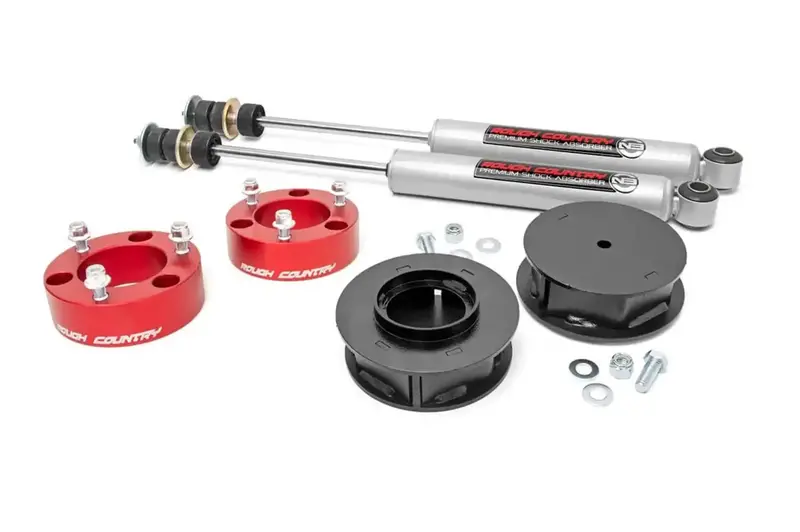 Rough Country 76530Red Suspension Lift Kit With Performance Shocks 1