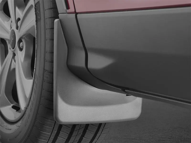Weathertech 110040 No-Drill Digitalfit Mud Flaps – Black, Precision-Fit Design 1