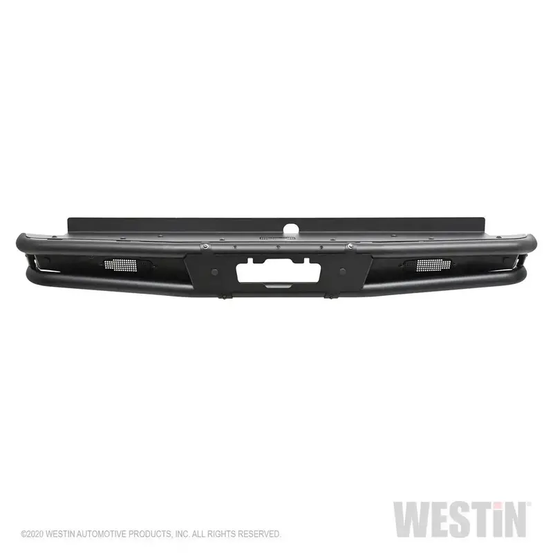 Westin Outlaw Rear Bumper – Textured Black Steel For Enhanced Durability 1